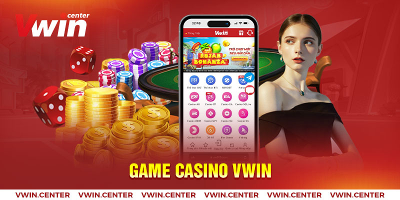Tổng hợp thể loại game casino được yêu thích tại VWIN 