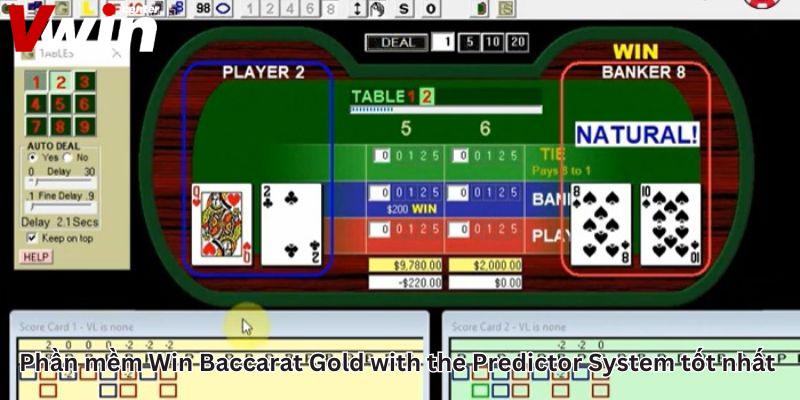 Phần mềm Win Baccarat Gold with the Predictor System tốt nhất 